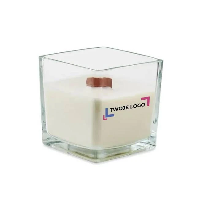 Świeca wosk roślinny 600gr RIU do nałożenia logo Zdjęcie
