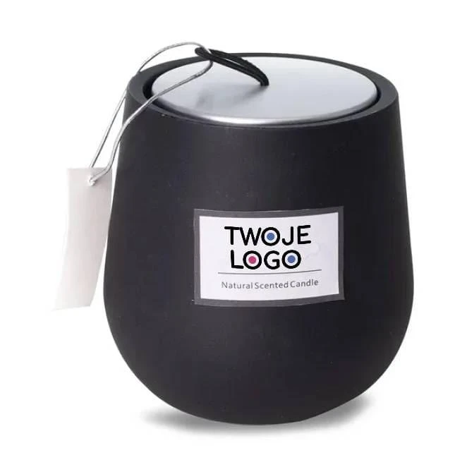 Świeca zapachowa Sintra z logo firmy Zdjęcie