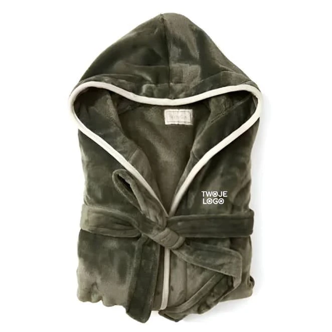 Szlafrok VINGA Louis RPET S/M z naniesieniem logo Zdjęcie