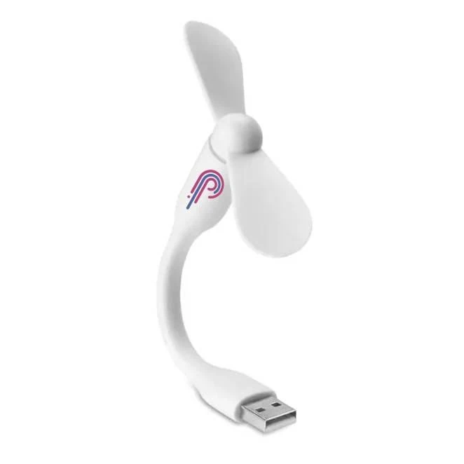 Przenośny wentylator USB TATSUMAKI z naniesieniem logo Zdjęcie