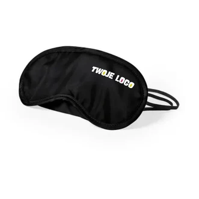 Podróżna maska na oczy z naniesieniem logo Zdjęcie