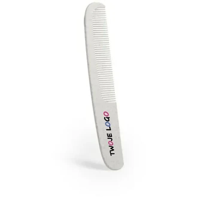 Grzebień do włosów ze słomy pszenicznej do naniesienia logo Zdjęcie