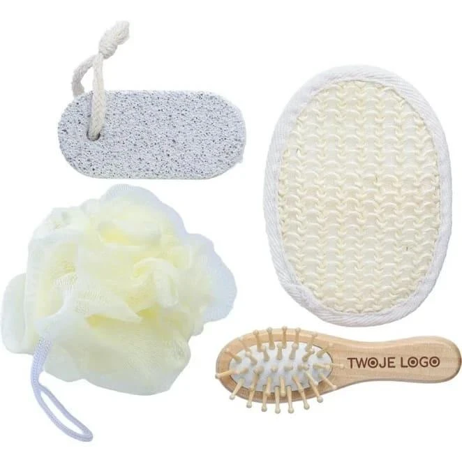 Zestaw kąpielowy z nadrukiem logo Zdjęcie