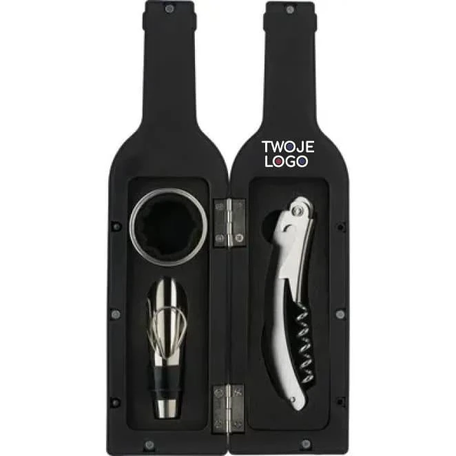 Zestaw do wina, 3 el. z naniesieniem logo Zdjęcie 2