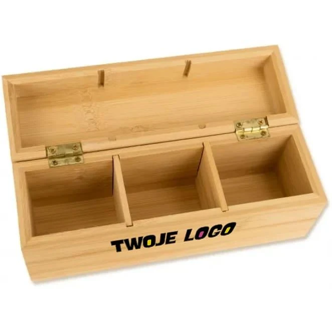 Pudełko na herbatę DAMASKUS do nałożenia logo Zdjęcie