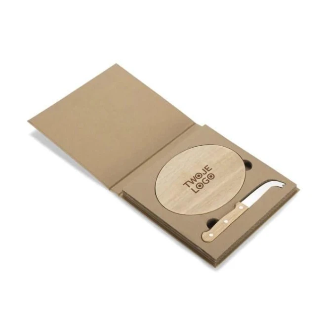 Nóż z deską do sera GORGONZOLA z naniesieniem logo Zdjęcie