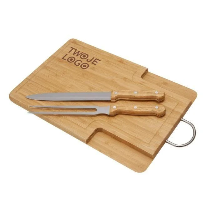Deska do krojenia BAMBOO-CUT z nadrukiem na zamówienie Zdjęcie