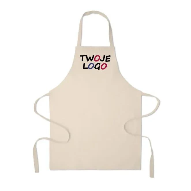 Fartuch z bawełny z recyklingu SOUS z nadrukiem na zamówienie Zdjęcie