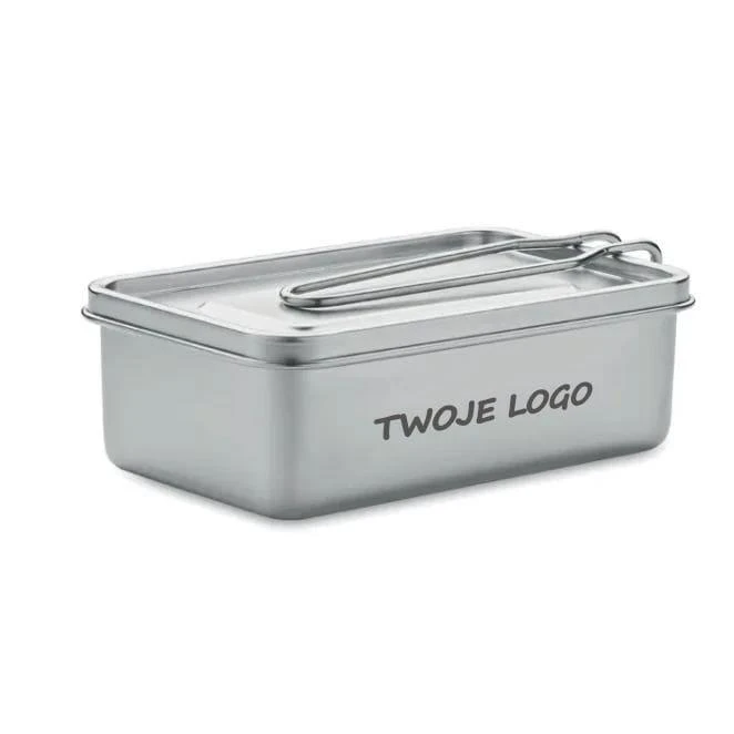 Lunch box ze stali nierdzewnej TAMELUNCH do nałożenia logo Zdjęcie