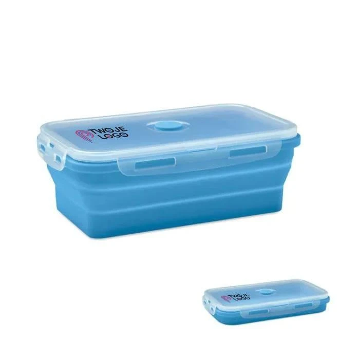 Składany silikonowy pojemnik na KOLAPSO do nałożenia logo Zdjęcie