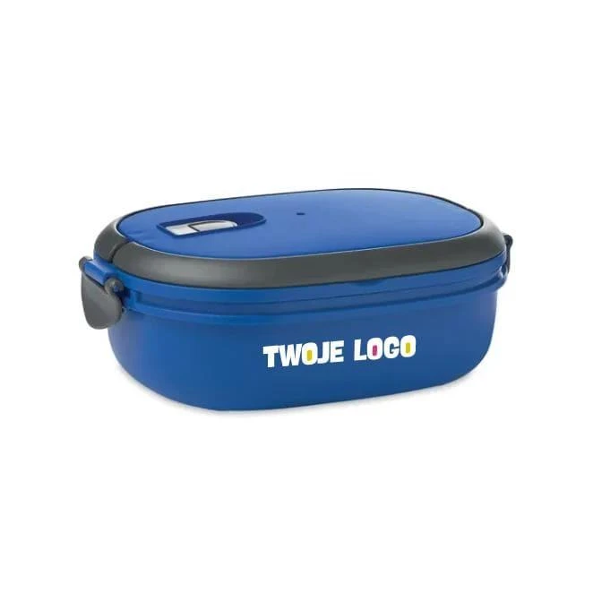 Pudełko na lunch z pokrywką LUX LUNCH z logo Zdjęcie