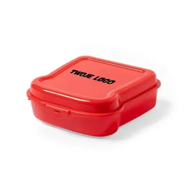 Pudełko śniadaniowe "kanapka" 450 ml z nadrukiem na zamówienie Zdjęcie