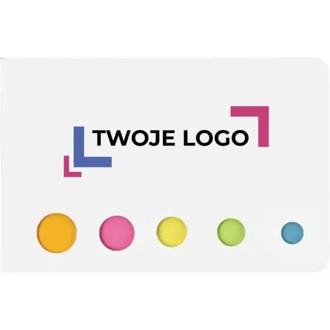 Zestaw do notatek, karteczki samoprzylepne do nałożenia logo Zdjęcie