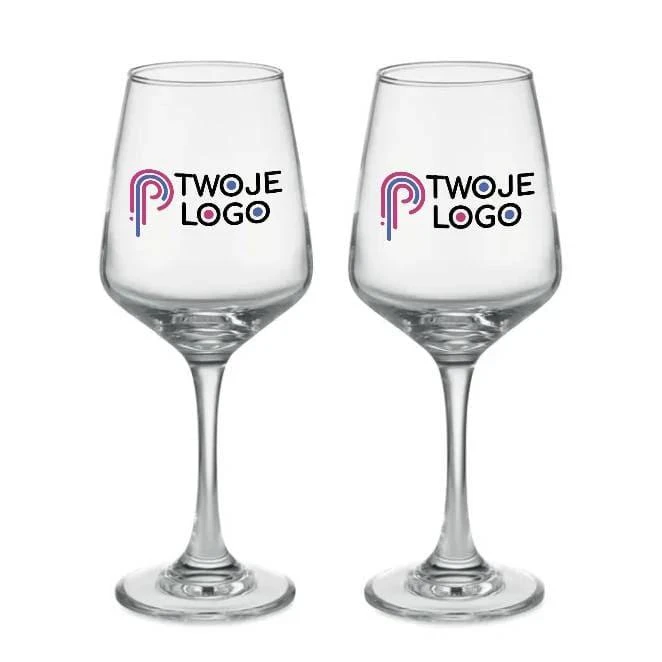 Zestaw 2 kieliszków do wina CHEERS do drukowania logo Zdjęcie