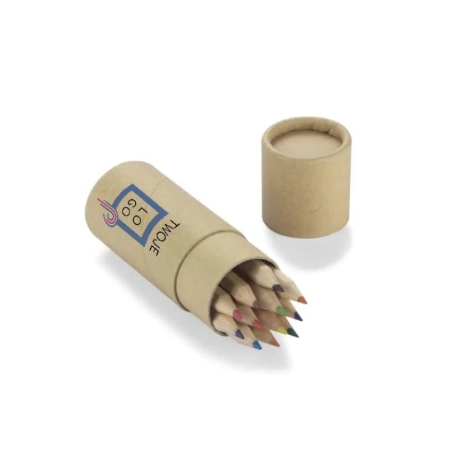 Kredki w tubie 12 szt. REDKO do nałożenia logo Zdjęcie