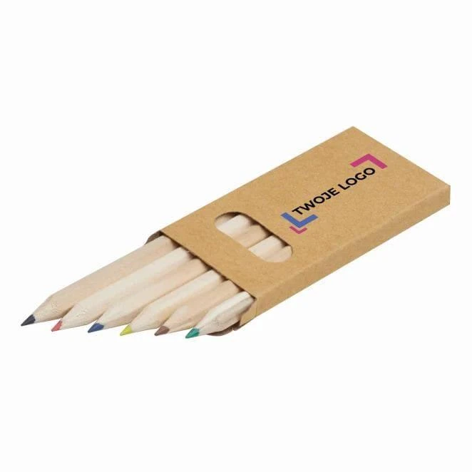 Drewniane kredki TINY TREE z nadrukiem na zamówienie Zdjęcie