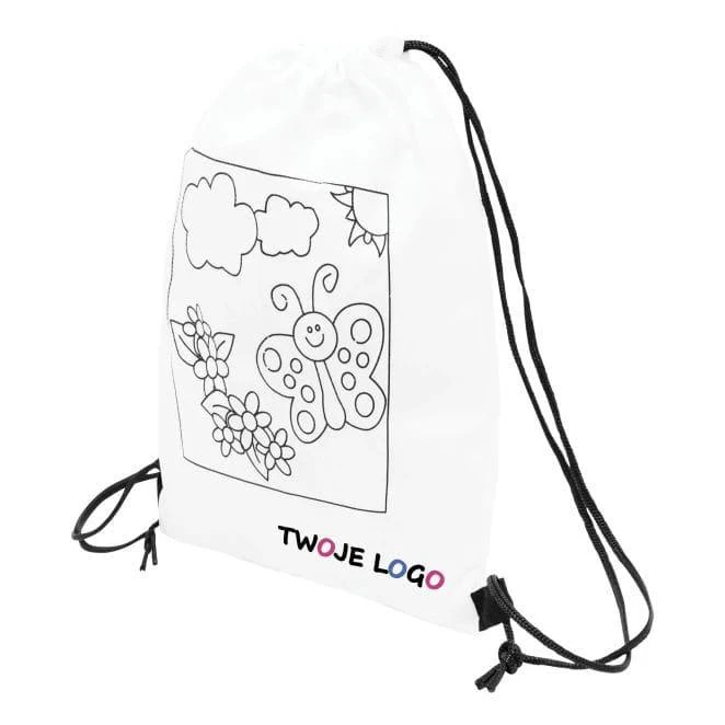 Plecak do kolorowania COLORFUL HOBBY z logo Zdjęcie