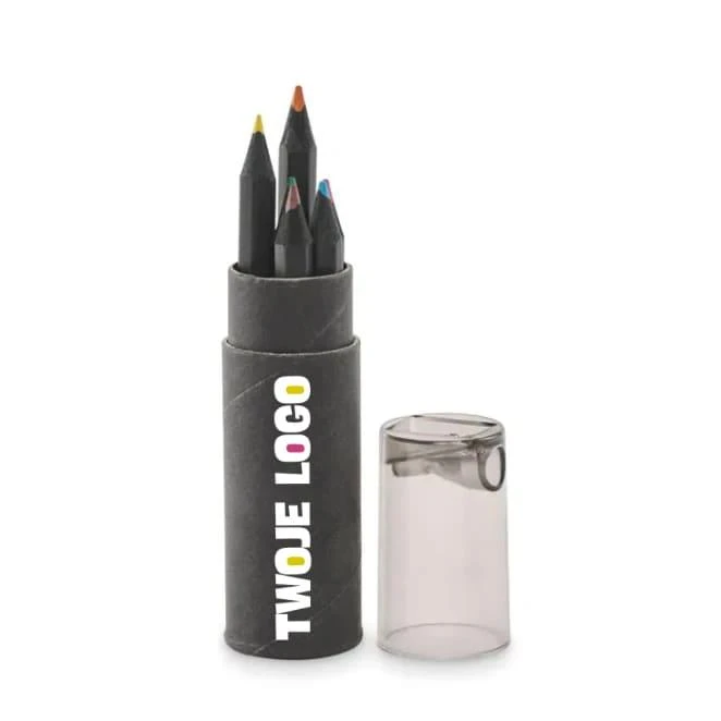 6 czarnych kredek NEGRO do naniesienia logo Zdjęcie