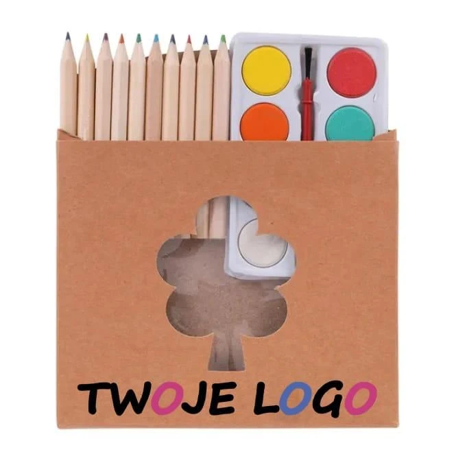 Zestaw do kolorowania World of Colors do drukowania logo Zdjęcie