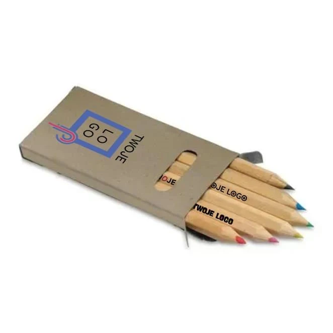 Zestaw kredek do drukowania logo Zdjęcie