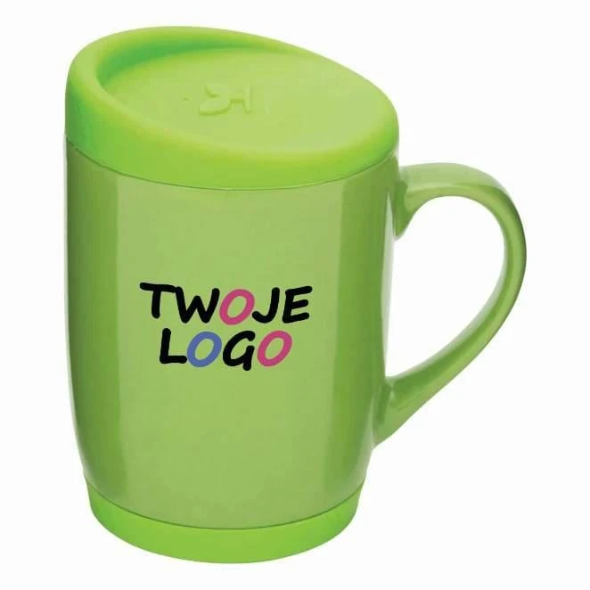 Kubek ceramiczny EASY DAY z logo firmy Zdjęcie