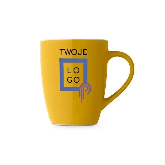 CINANDER. Kubek ceramiczny 370 mL do nałożenia logo Zdjęcie