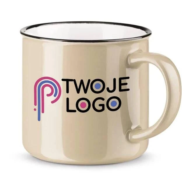 VERNON. Kubek ceramiczny 340 mL z naniesieniem logo Zdjęcie