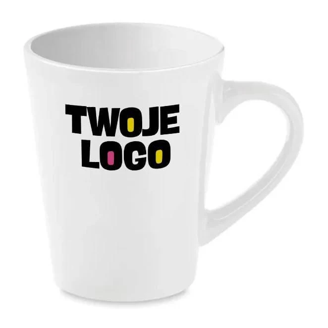 Kubek ceramiczny 180ml TAZA z logo firmy Zdjęcie