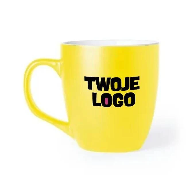 Kubek ceramiczny 470 ml do drukowania logo Zdjęcie