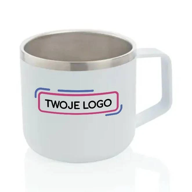 Kubek 350 ml z logo firmy Zdjęcie