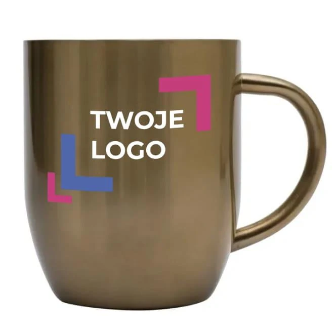 Kubek stalowy Dusk 350 ml do drukowania logo Zdjęcie