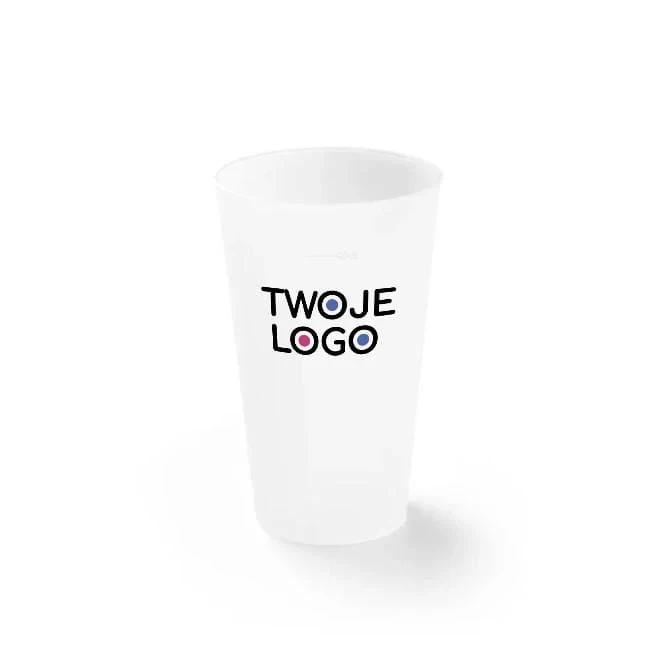 KANE. Kubek festiwalowy PP 500 ml z nadrukiem na zamówienie Zdjęcie