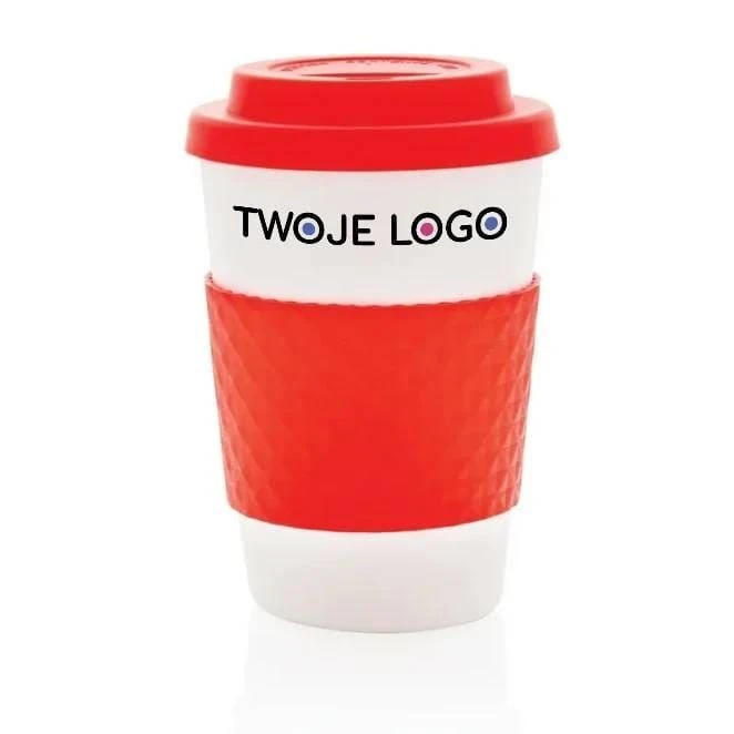 Kubek podróżny 270 ml z nadrukiem logo Zdjęcie