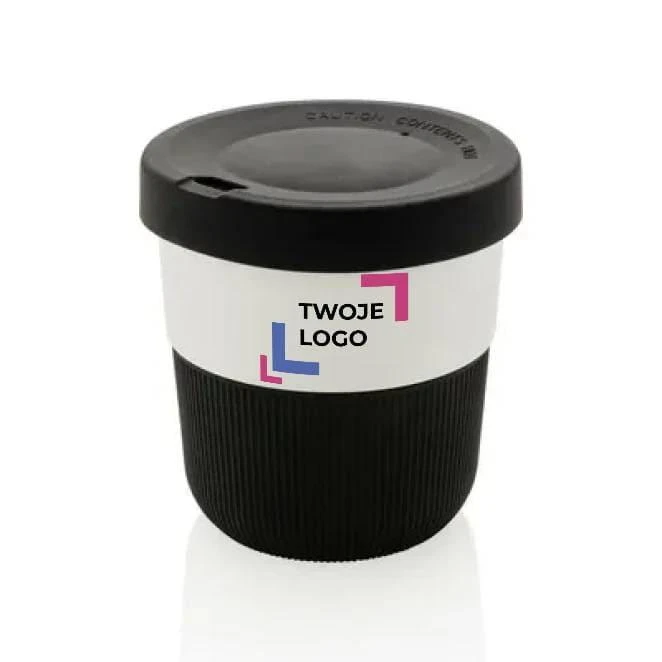 Kubek podróżny 250 ml Coffee to go z PLA z logo firmy Zdjęcie