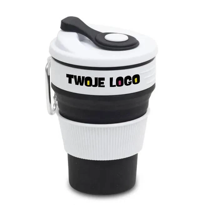 Kubek silikonowy 350 ml Flexi do nałożenia logo Zdjęcie