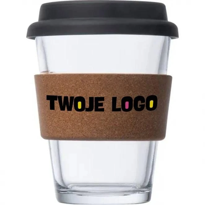 Kubek szklany WROCŁAW 350 ml z logo firmy Zdjęcie