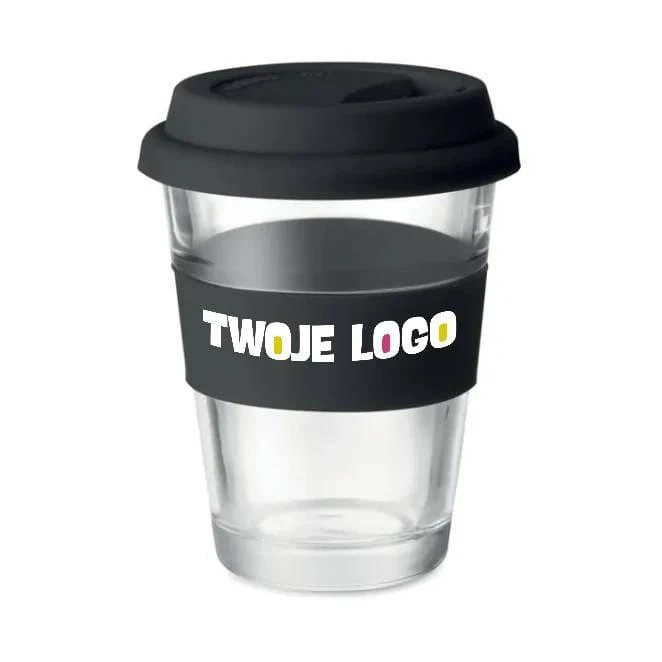 Kubek szklany 350 ml ASTOGLASS z logo Zdjęcie