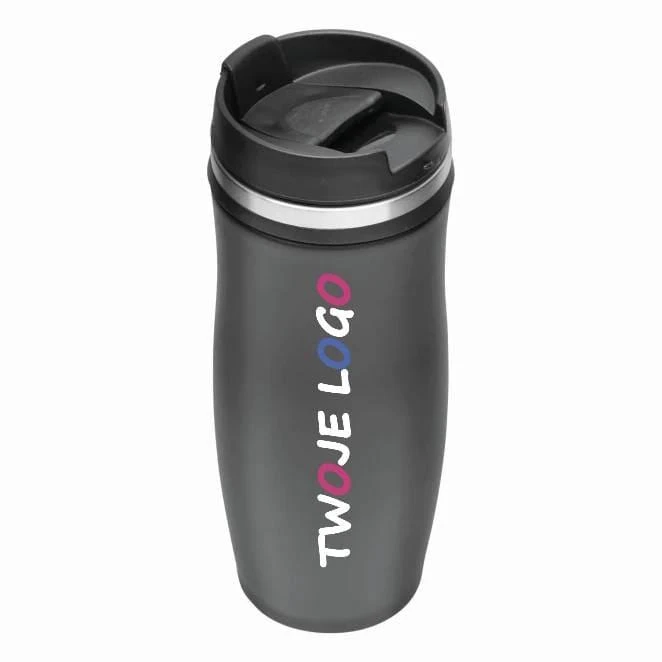 Kubek termiczny o podwójnych ściankach DARK CREMA do nałożenia logo Zdjęcie