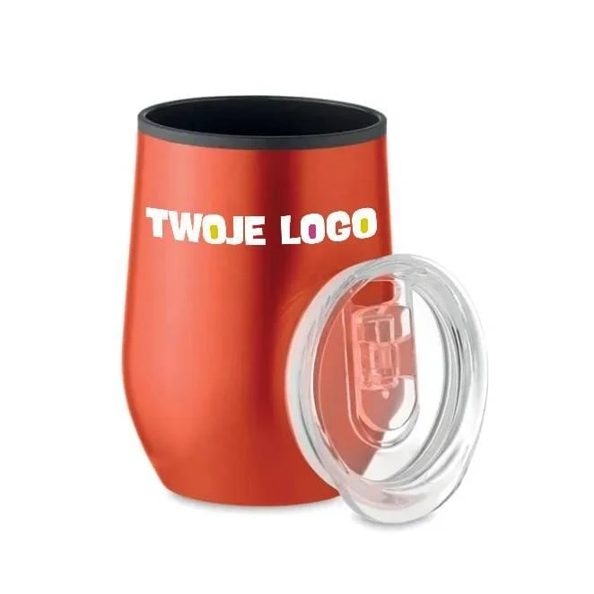 Kubek z podwójną ścianką 350ml CHIN CHAN z naniesieniem logo Zdjęcie