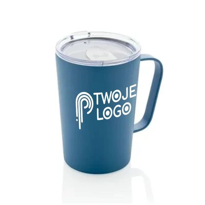 Kubek termiczny 420 ml, stal nierdzewna z recyklingu do nałożenia logo Zdjęcie