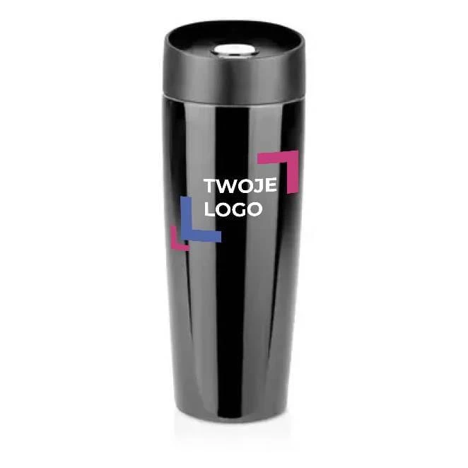 Kubek termiczny 375 ml Air Gifts | Lottie z logo firmy Zdjęcie