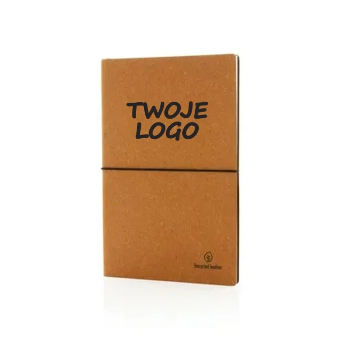 Notatnik A5, skórzana okładka do drukowania logo Zdjęcie