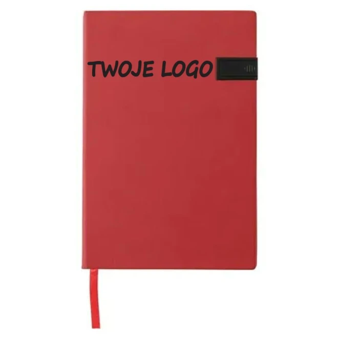 Notatnik ok. A5, pamięć USB 16 GB z logo firmy Zdjęcie