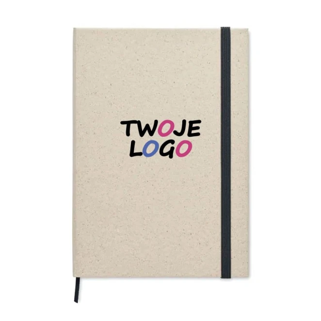 Notes A5 papier z trawy GRASS NOTES do nałożenia logo Zdjęcie