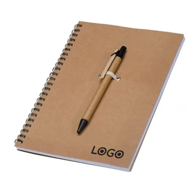 Notes A5 w linie z długopisem KENTWOOD do nałożenia logo Zdjęcie