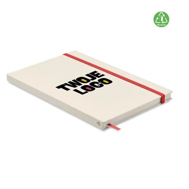 Zeszyt A5 karton z recyklingu MITO NOTE do nałożenia logo Zdjęcie