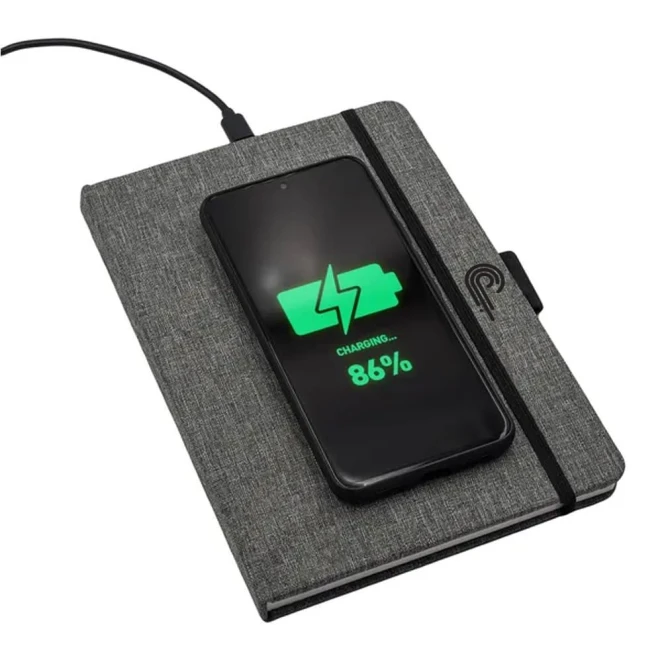 Notes z ładowarką indukcyjną Bartisi do nałożenia logo Zdjęcie