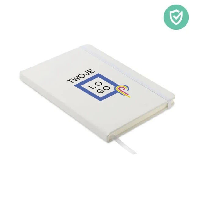 Antybakt. notes A5 w linie ARCO CLEAN z nadrukiem logo Zdjęcie
