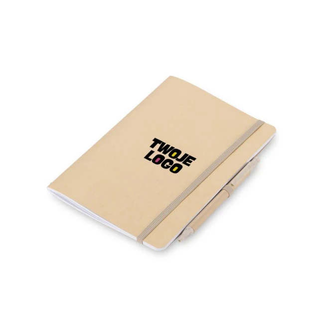 Notes z długopisem REMATT A5 z nadrukiem logo Zdjęcie