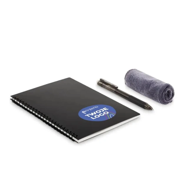 Zmazywalny notes A5 NOBUUK do naniesienia logo Zdjęcie